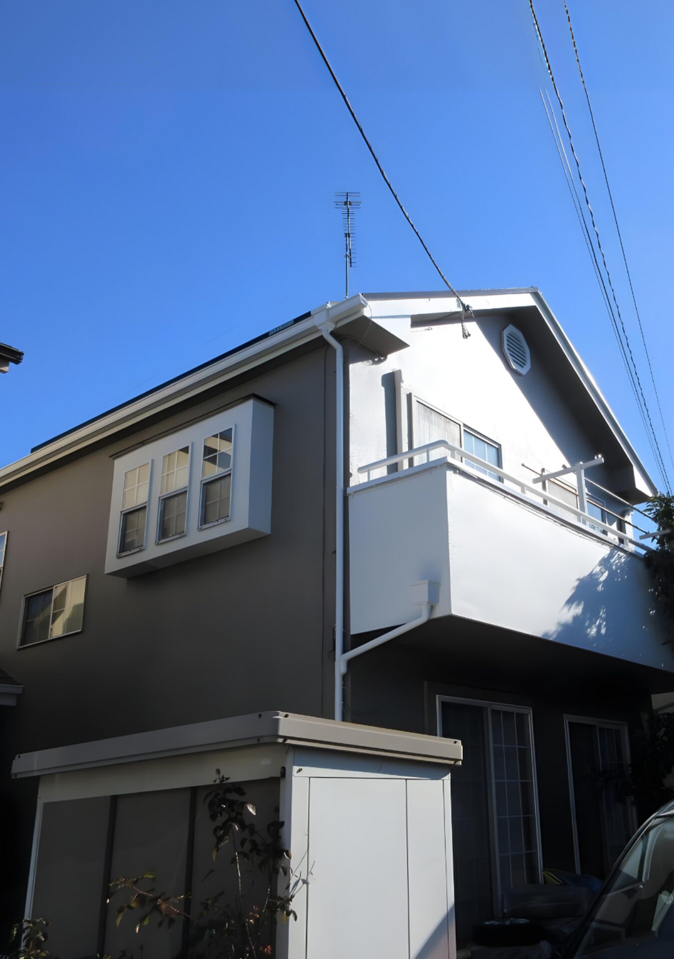目黒区 外壁屋根塗装ベランダ防水施工事例 施工後