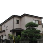 調布市　外壁塗装施工事例　施工前