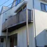 調布市　外壁塗装施工事例　施工前