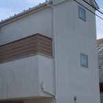 世田谷区　外壁屋根塗装施工事例　施工前