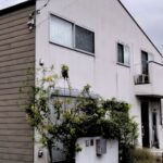 昭島市　外壁屋根塗装施行事例　施工前
