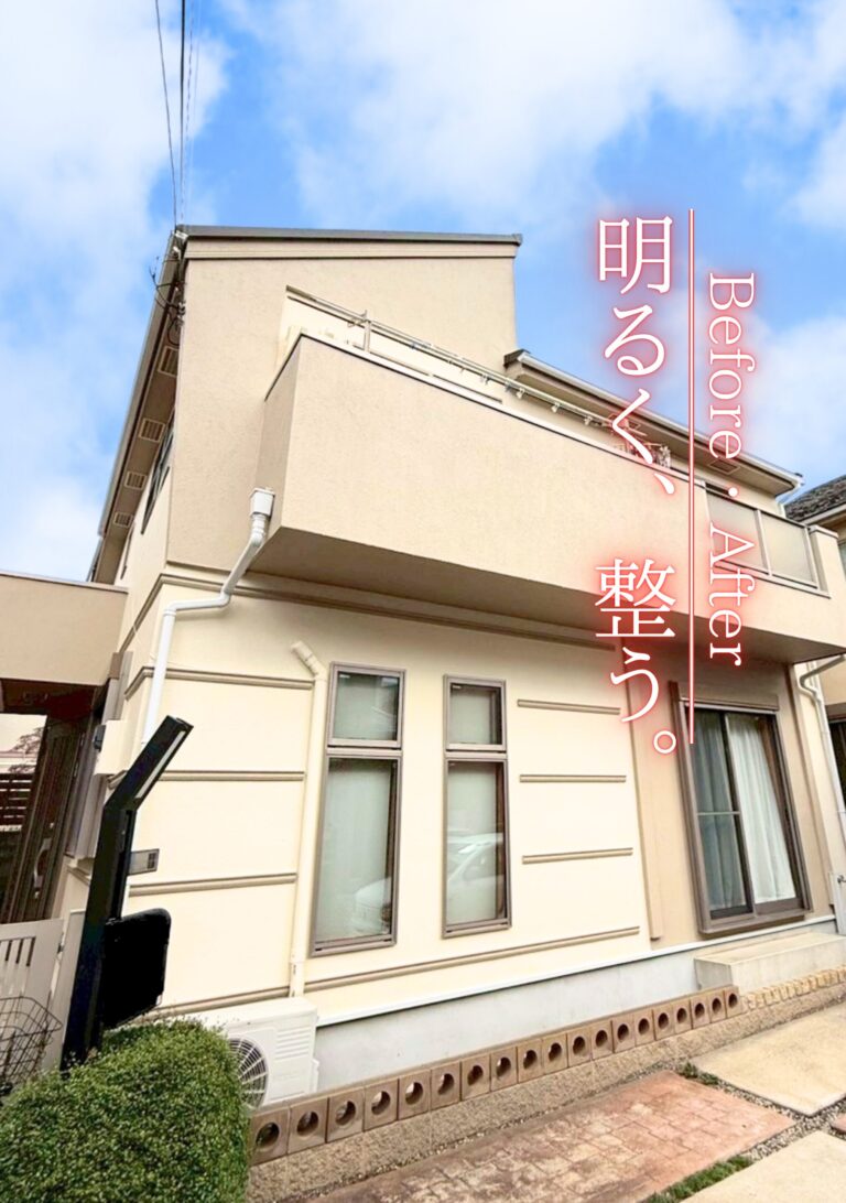 練馬区　外壁塗装屋根カバー工法施工事例　アイキャッチ