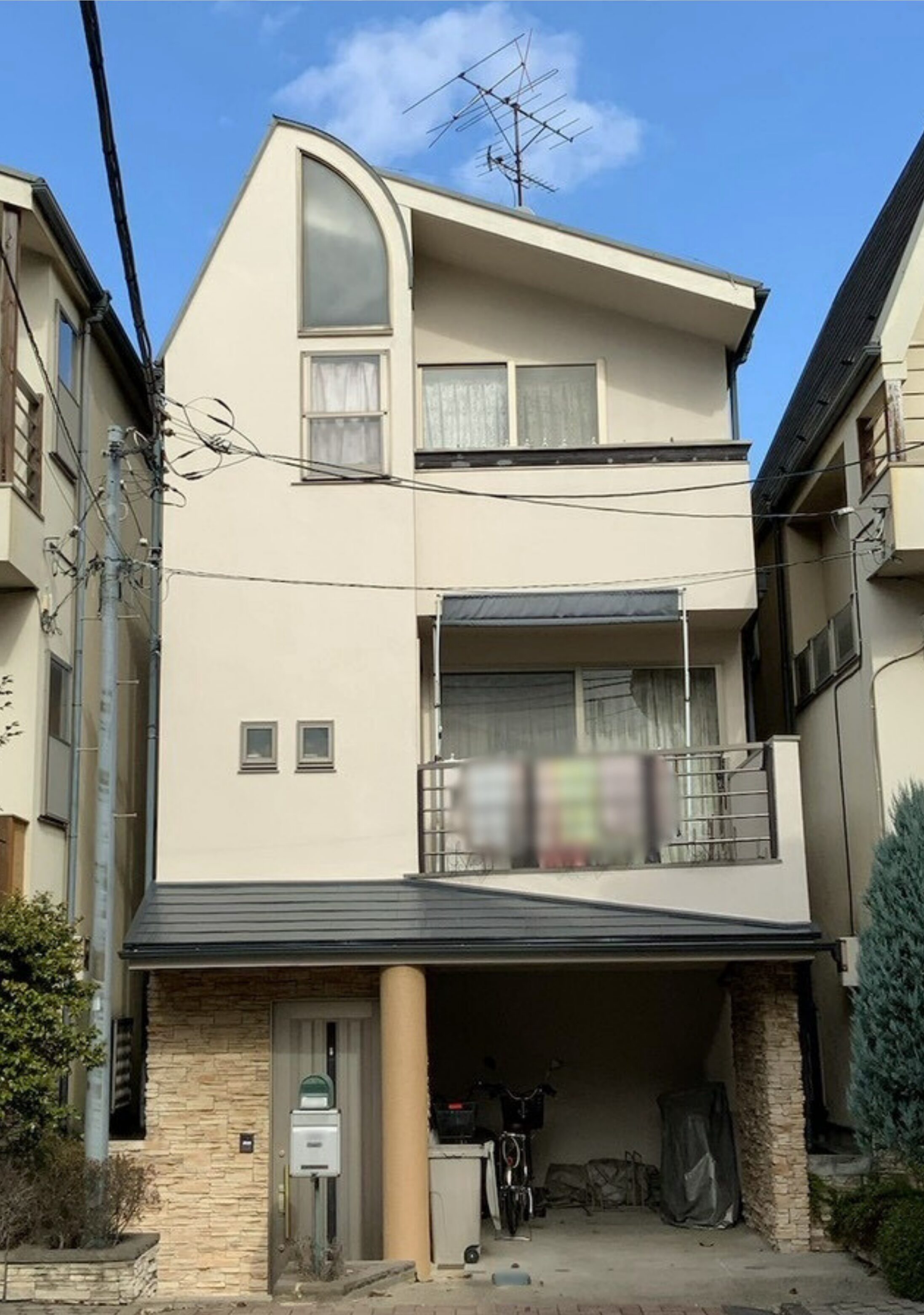 調布市 外壁屋根塗装施工事例 施工後