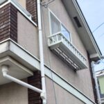 稲城市 外壁屋根塗装施工事例 施工前