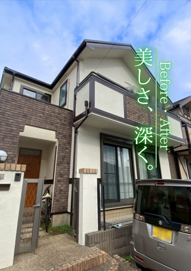 武蔵野市　外壁屋根塗装施工事例　アイキャッチ