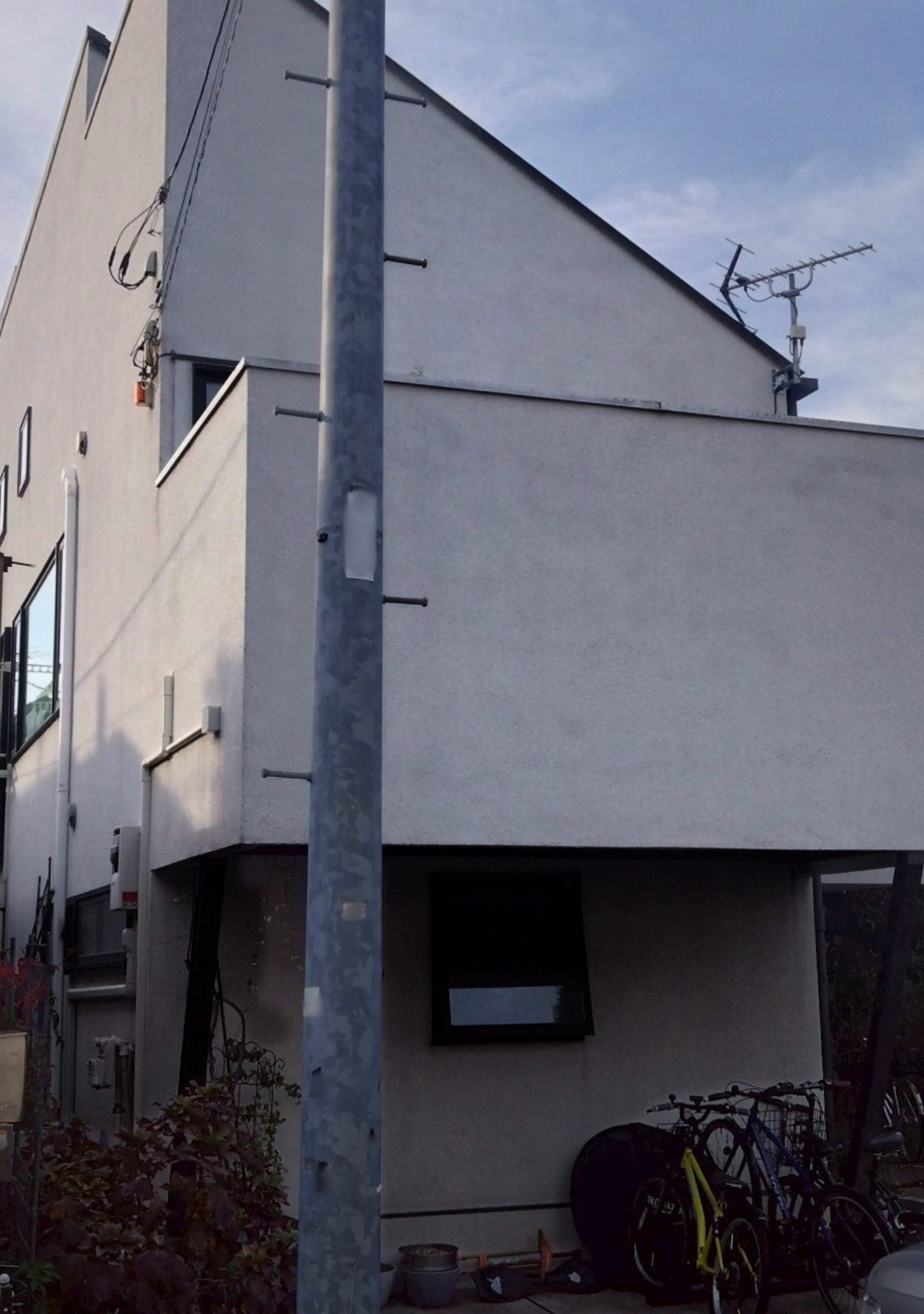 杉並区 外壁屋根塗装施工事例 施工前
