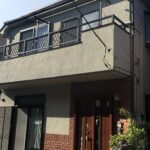 立川市　外壁屋根塗装施工事例　施工前