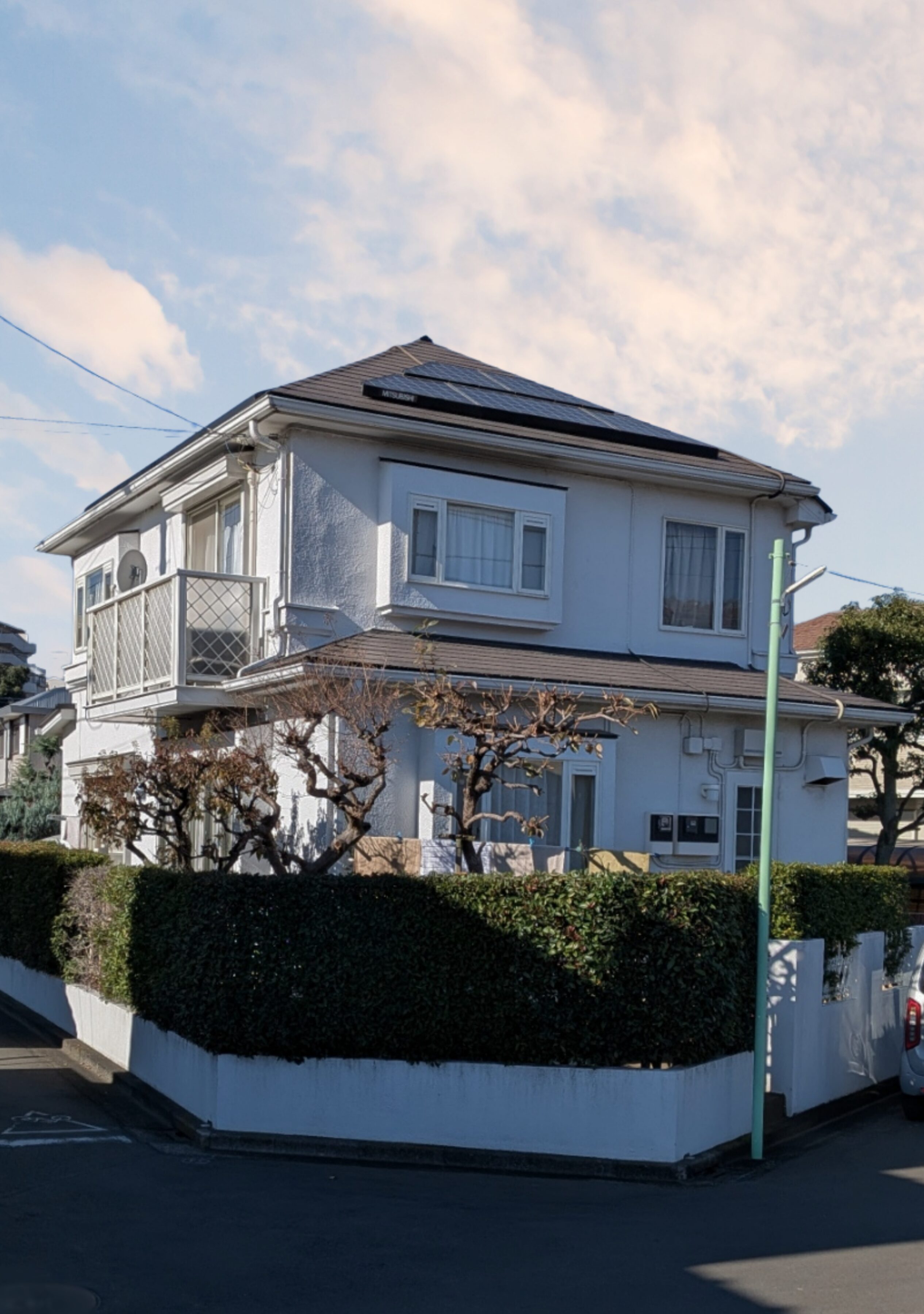 世田谷区 外壁屋根塗装施工事例 施工前