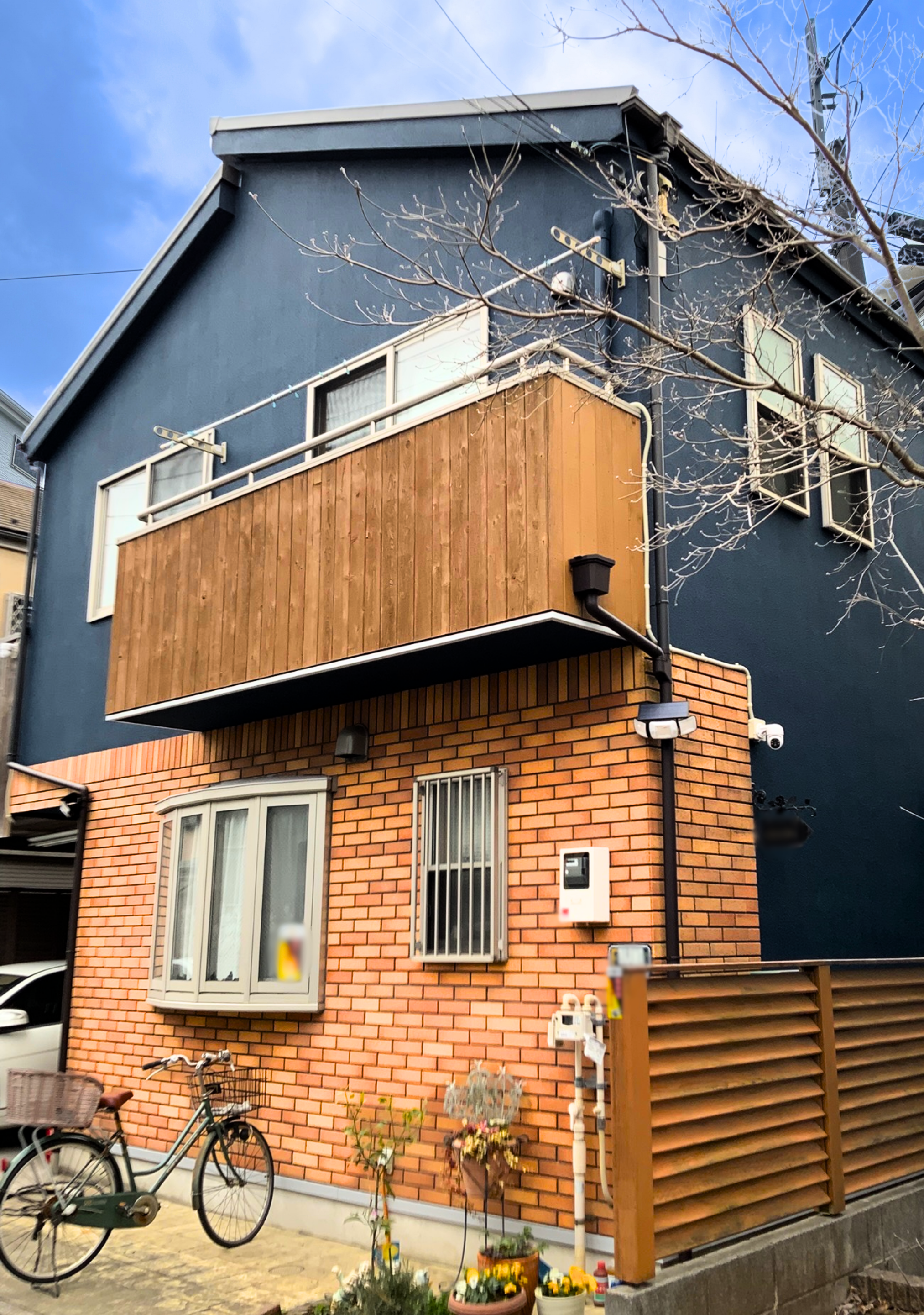 目黒区 目黒区 外壁塗装屋根カバー工法施工事例 施工後