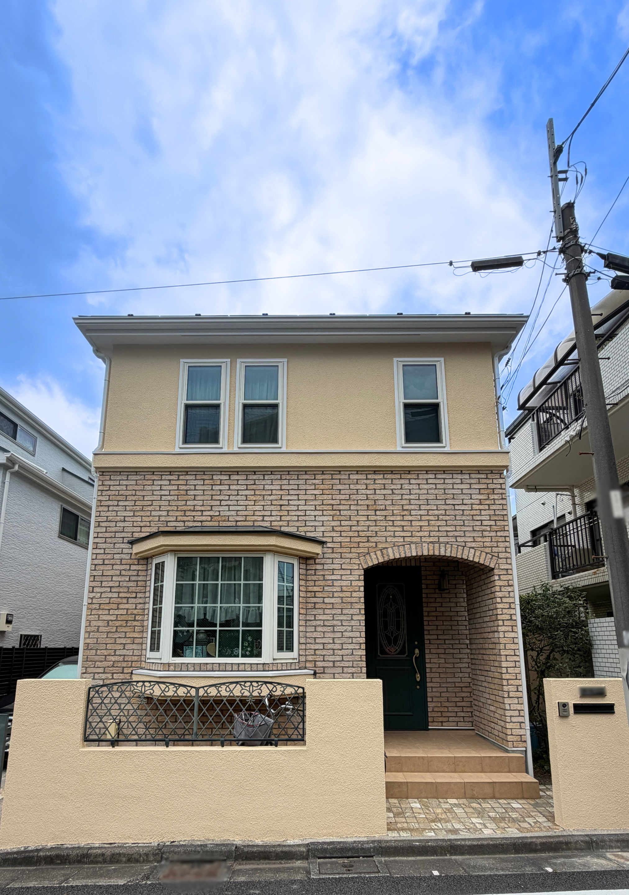 調布市 外壁塗装屋根塗装施工事例 施工後