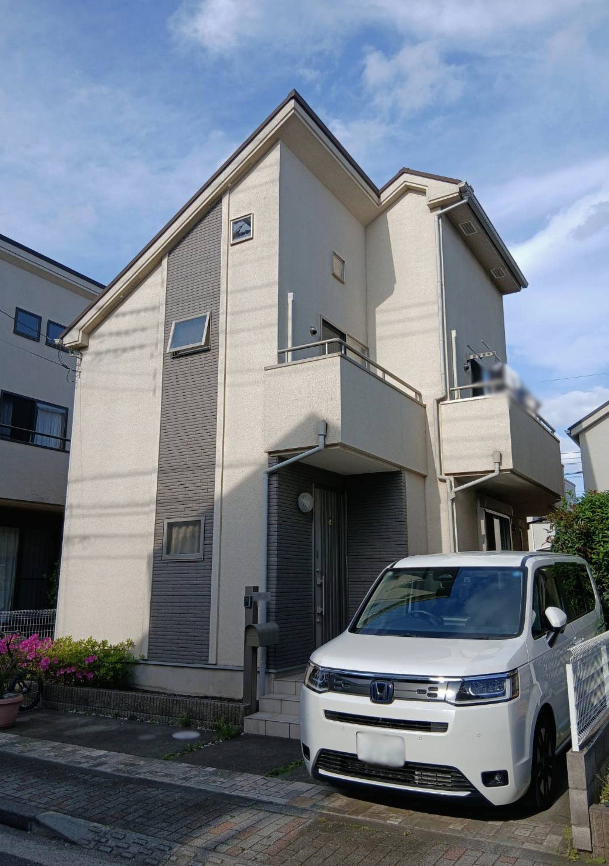 狛江市 外壁塗装屋根塗装施工事例 施工前