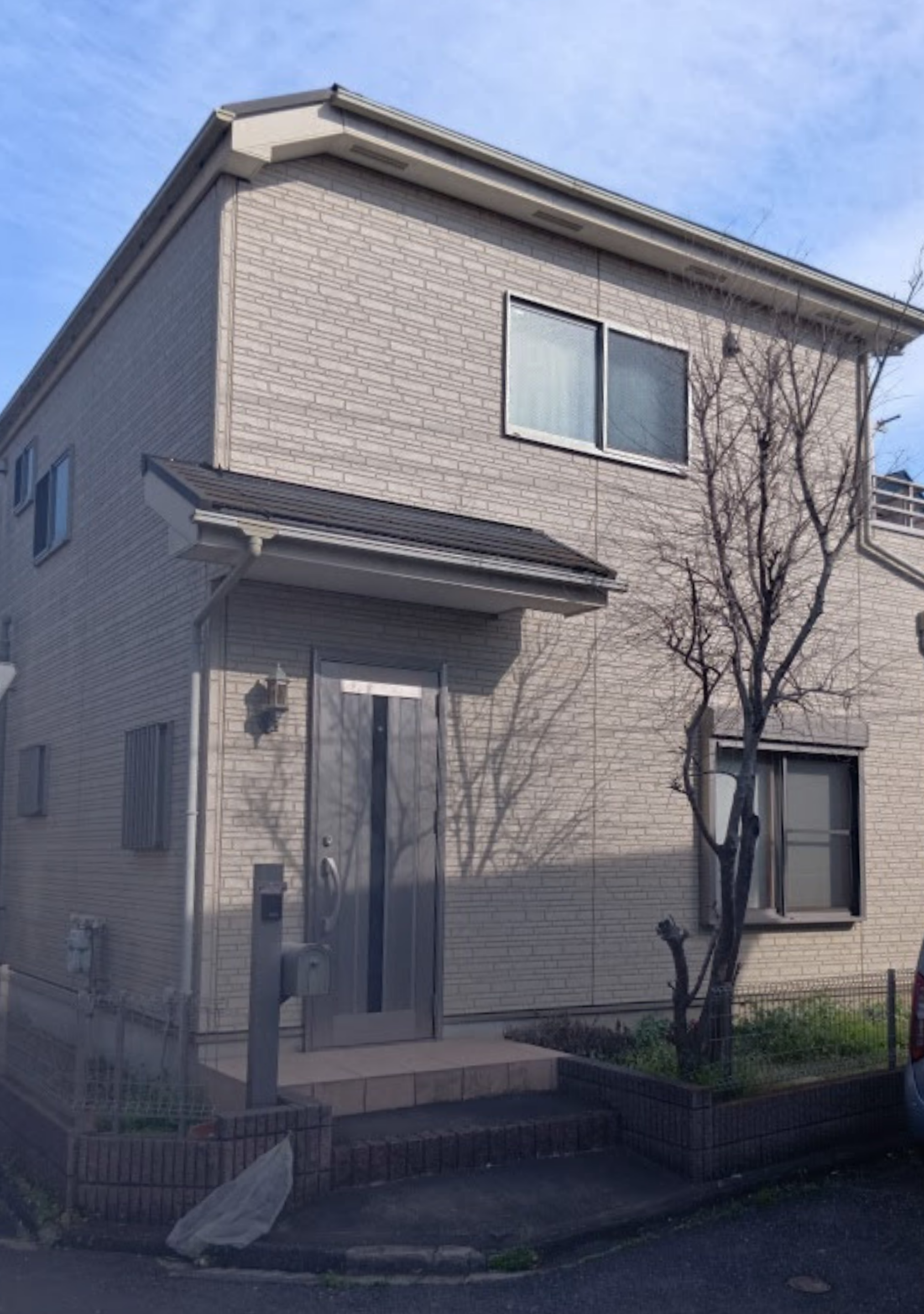 府中市 外壁塗装屋根塗装施工事例 施工前