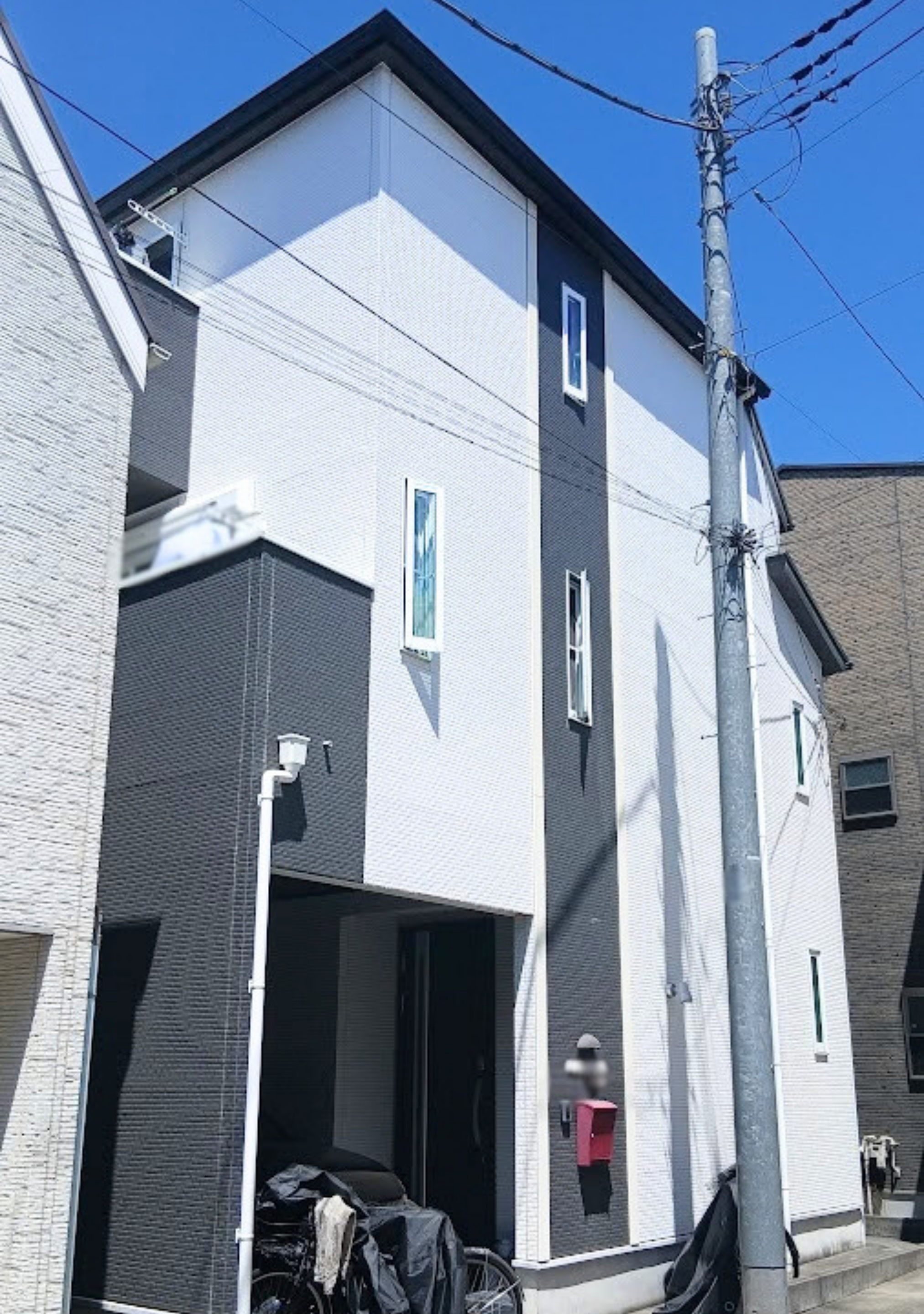 世田谷区 外壁塗装屋根塗装施工事例 施工前