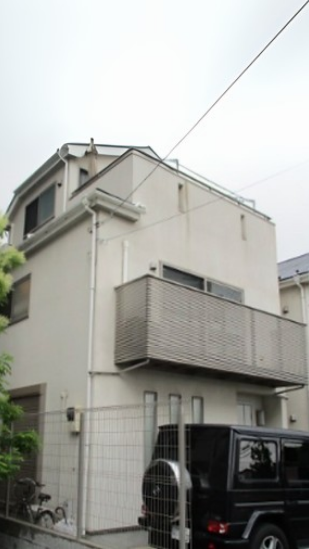 調布市　外壁・屋根塗装施工事例　施工前