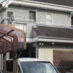 世田谷区　外壁・屋根塗装施工事例　施工前