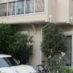 杉並区　外壁・屋根塗装施工事例　施工前