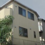 川崎市　外壁屋根塗装施工事例　施工前2