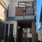 世田谷区　外壁屋根塗装ベランダ防水施工　施工前