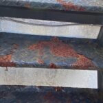 世田谷区　外壁屋根塗装ベランダ防水付帯塗装施工事例　施工前