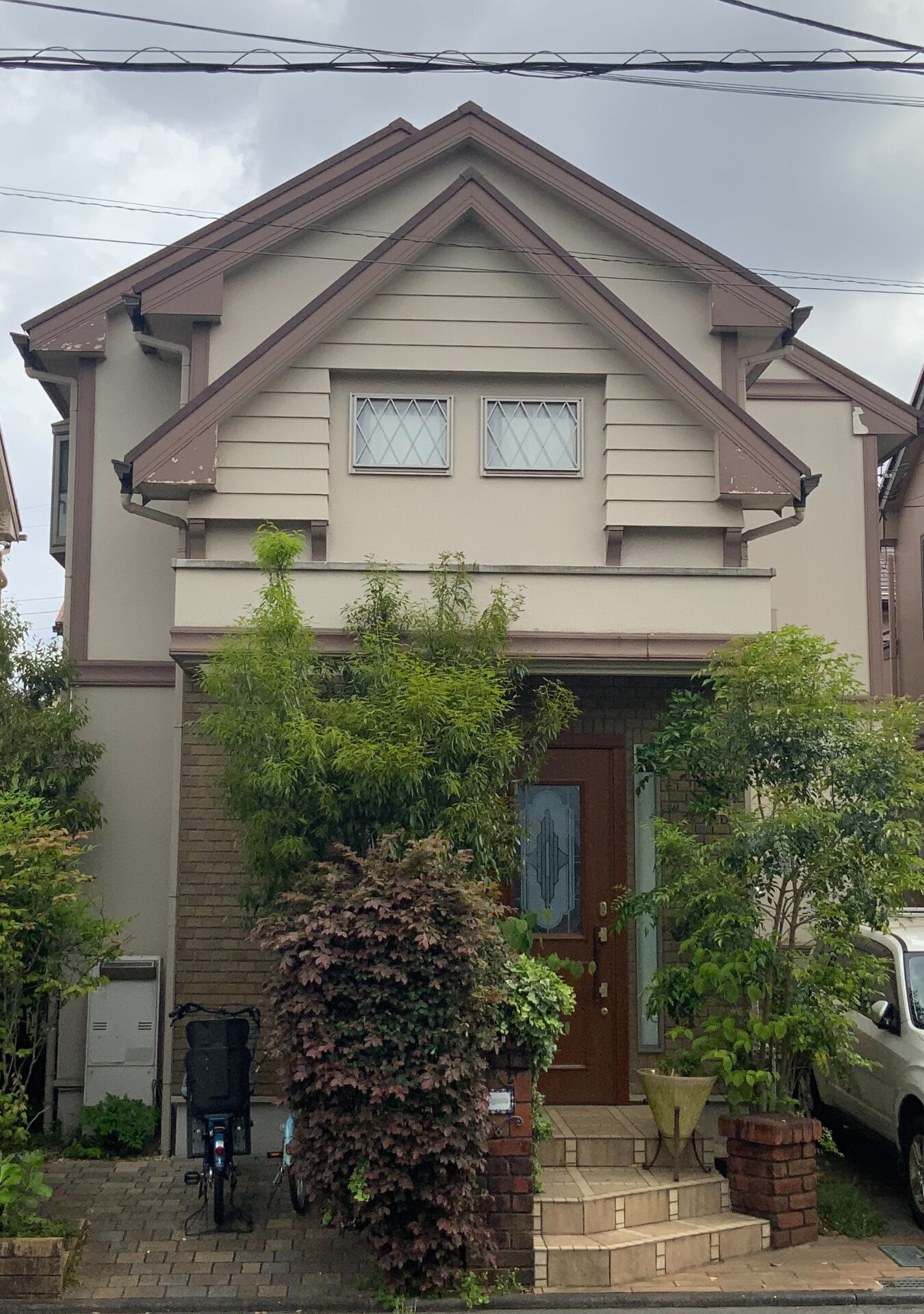 小平市　外壁・屋根塗装施工前