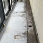 世田谷区　ベランダ防水塗装施工　施工前