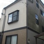 川崎市　外壁屋根塗装施工事例　施工前