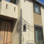 川崎市　外壁屋根塗装施工事例　施工前