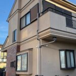 目黒区　外壁屋根塗装施工事例　施工前