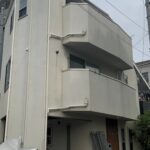 府中市　外壁ベランダ塗装屋上防水　施工前