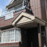 国立市　外壁屋根塗装ベランダ防水施工事例　施工前