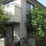 目黒区　外壁屋根塗装施工事例　施工前