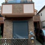 世田谷区　外壁屋根塗装施工事例　施工前