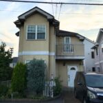 国立市 外壁屋根塗装施工事例 施工前