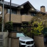 三鷹市　 外壁屋根塗装施工事例　施工前