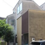 目黒区　外壁屋根塗装施工事例　施工前