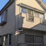 世田谷区　外壁屋根塗装施工事例　施工前