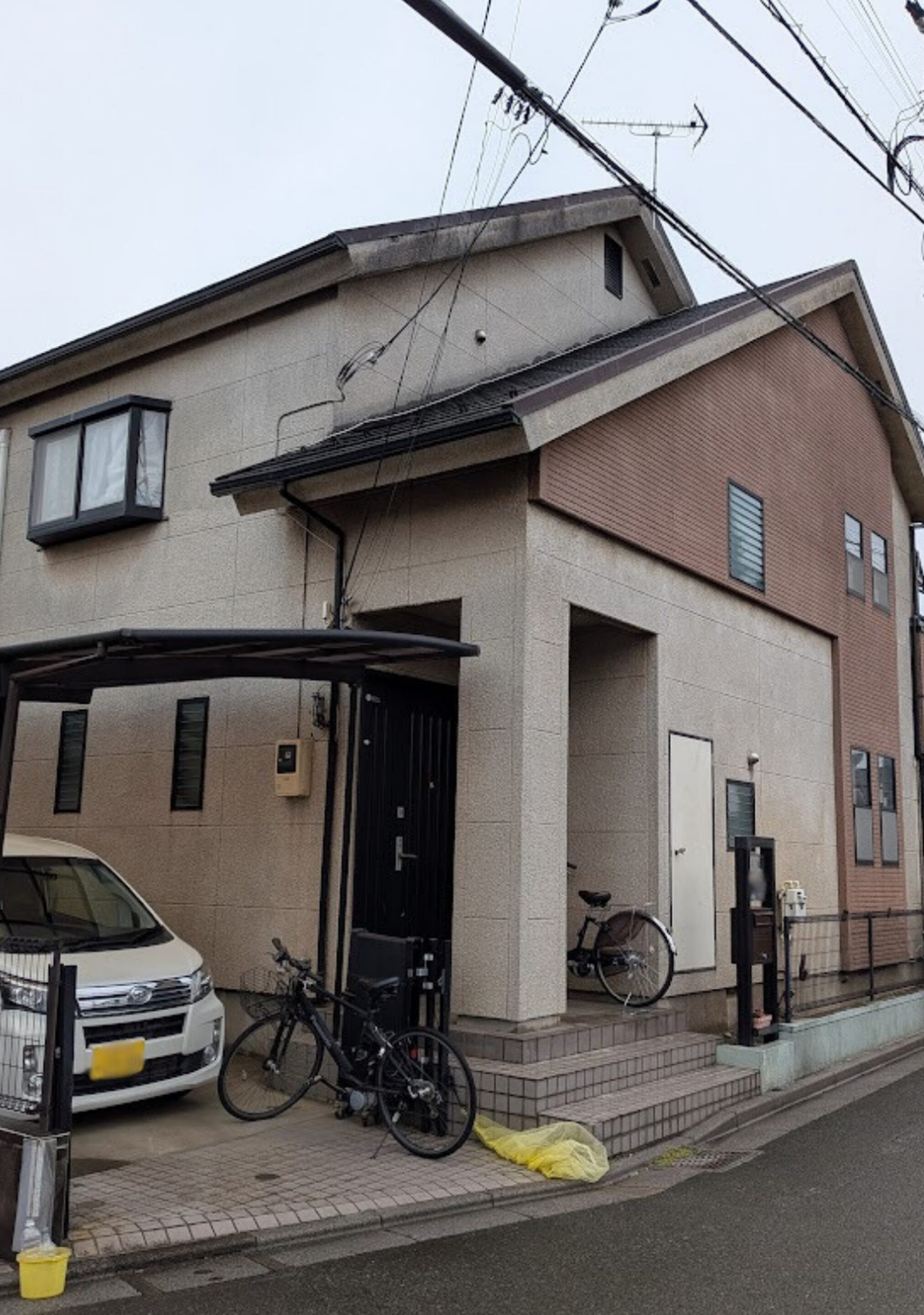 目黒区 外壁塗装屋根塗装施工事例 施工前