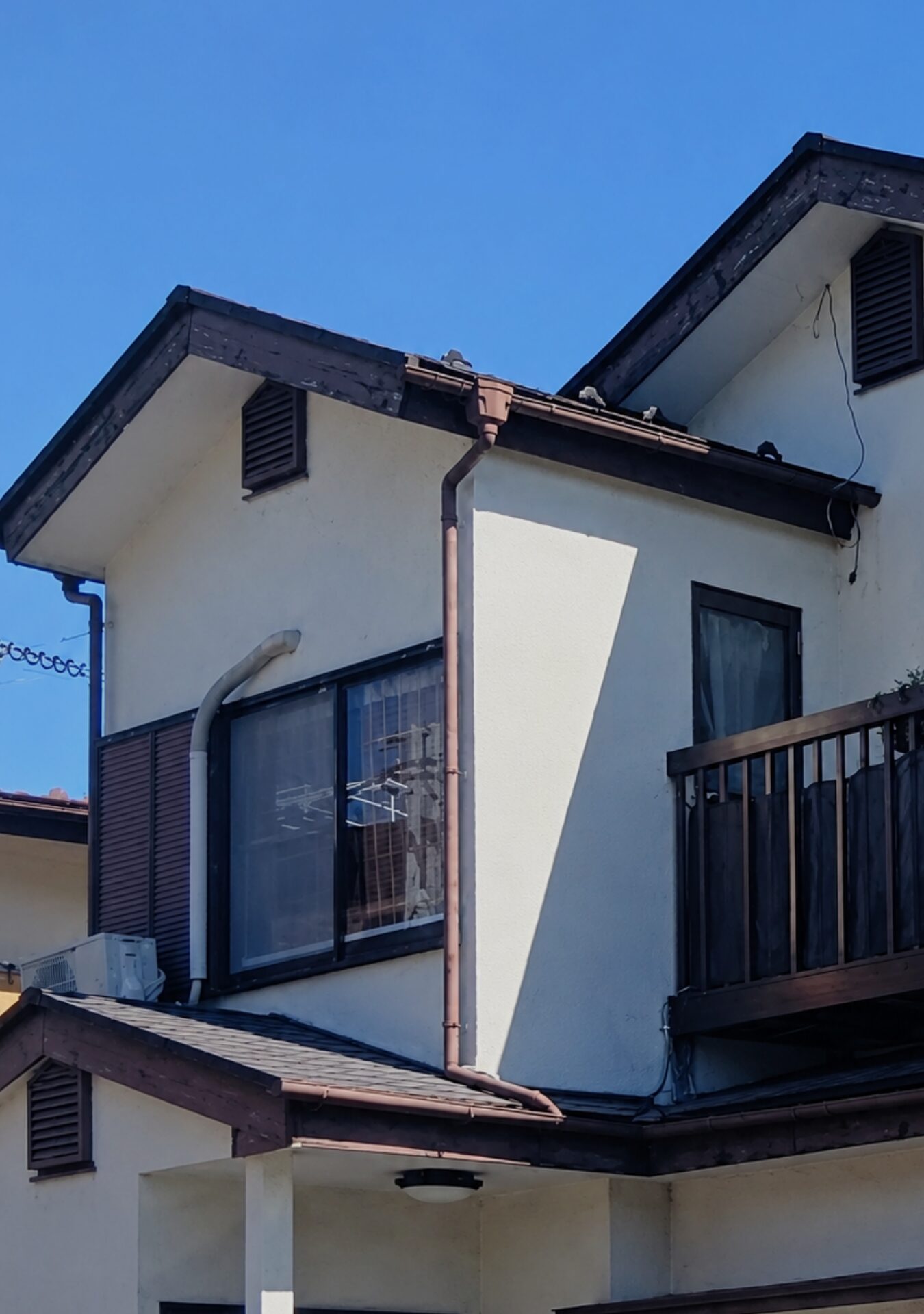杉並区 外壁塗装屋根塗装施工事例 施工前